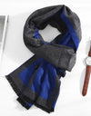 Scarves Man Autumn Winter Thick Warm Cashmere Business Long Wraps Boy Classic Shawl muffler