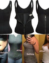 Neoprene Waist Trainer Corset Slimming Vest Sweat Sauna Suit Tank Top Curves Body Shaper for Weight Loss Shapewear
