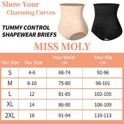 Waist Trainer Butt Lifter Slimming Underwear Body Shaper Body Shapewear Tummy Control Corset for Weight Loss High Waist Panties