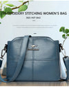 Messenger Bag Luxury Soft Leather Handbag and Purses Women's Bags Designer Famous Brand Female Shoulder Totes