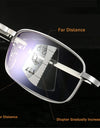 Folding Progressive Reading Glasses Men Women Multifocal Metal Foldable Presbyopic Glasses Diopter +1.0 1.50 2.0 2.5 3.0
