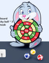 Children Sticky Ball Dart Target Board Cartoon Throw Ball Target Sticky Ball Board Interactive Educational Toy Christmas Gift