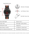 Classic Watches Metal with Wood Wristwatch Quartz Stopwatches Auto Date Display