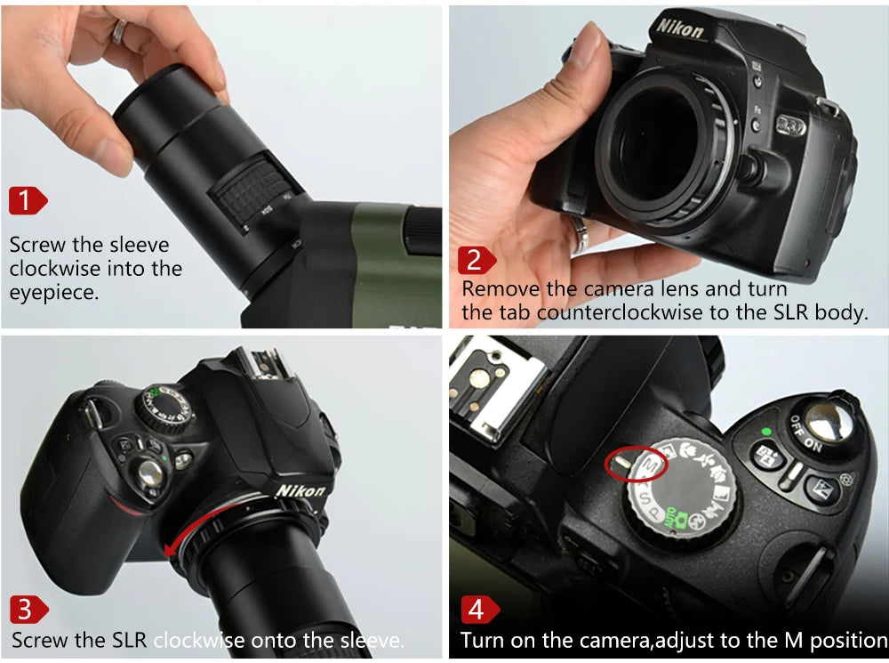 Professional Spotting Scope, Monocular Telescope,  Waterproof Telescope, Hunting Bird Watching Target, MC25-75x70 Zoom