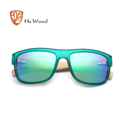 Sea Gradient Shades Sun glasses Bamboo Sunglasses Red UV400