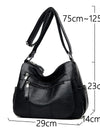 Luxury Handbags Women Bags Designer High Quality Multi-pocket Soft Leather Casual Shoulder CrossBody Bags for Women