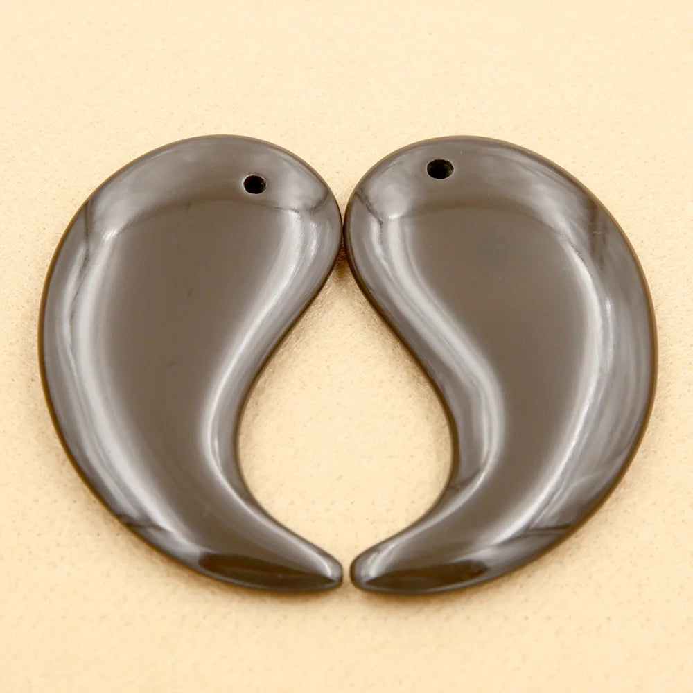 5A Grade Si Bin Bian Stone Massage Guasha Beauty Face Plate scratching Massager Tool body face slimming scraper V-line face