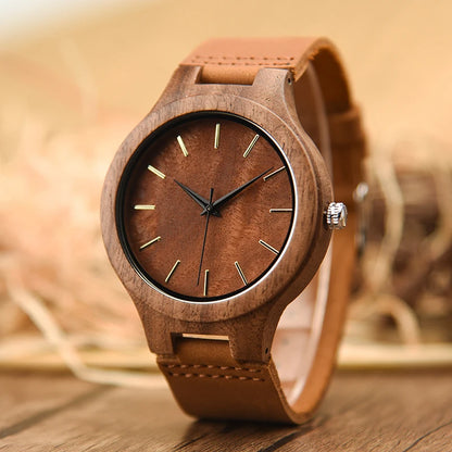 Watches Leather Band Wristwatch Top Luxury Brand Promotion Quartz