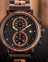 Watches Quartz Metal Stainless Steel Timer Chronograph Wristwatch Date Display