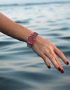 Watch Real Wood Wristband Wristwatches With Roman Numerals in Bamboo Box