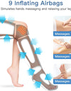 USB Foot air pressure leg massager promotes blood circulation, body massager, muscle relaxation, lymphatic drainage device 360°