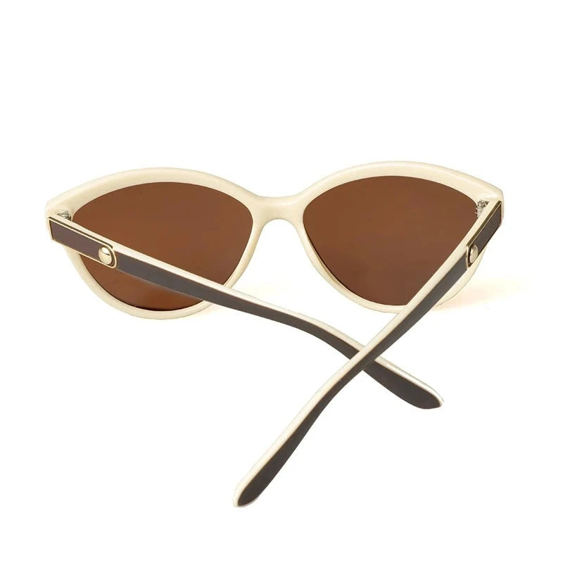 Women Sunglasses Polarized Cat Eye Lady Vintage Sun Glasses