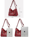 Shoulder Crossbody Bags for Women High Quality Soft Pu Leather Messenger Bag for Girls Purse And Handbags