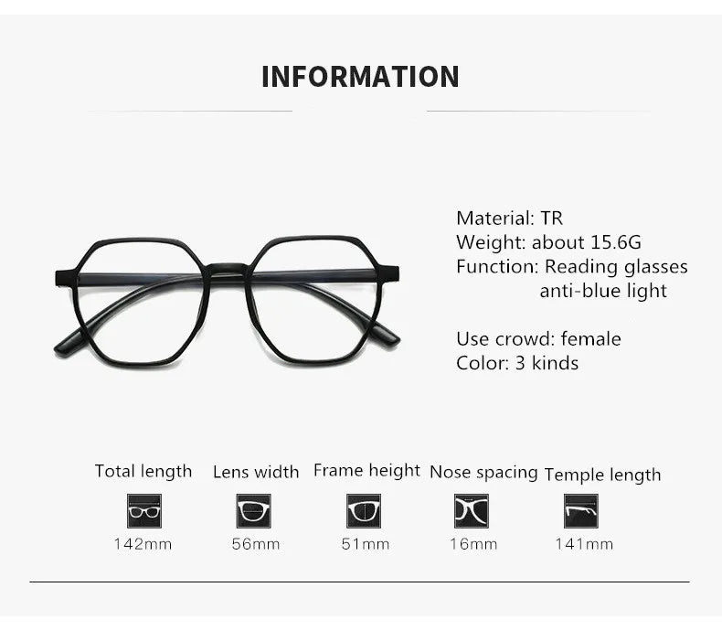 Reading Glasses 2024 Hyperopia Glasses Men Presbyopia Reading Eyeglasses Diopter+1.0+1.5+2.0+2.5+3.0+3.5+4.0
