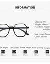 Reading Glasses 2024 Hyperopia Glasses Men Presbyopia Reading Eyeglasses Diopter+1.0+1.5+2.0+2.5+3.0+3.5+4.0