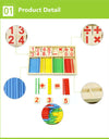 Children Learning math Wooden Educational Toys Digital Stick Montessori Teaching Aid Mathematics Enlightenment Knowledge