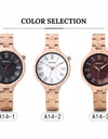 Hand Natural All Wood Watches with Japanese Movement Fashion Luxury Wood Watch