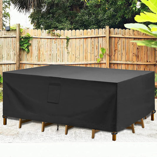 420D Heavy Duty Waterproof Patio Furniture Cover Outdoor Garden Sofa Table Chair UV Rain Snow Protector