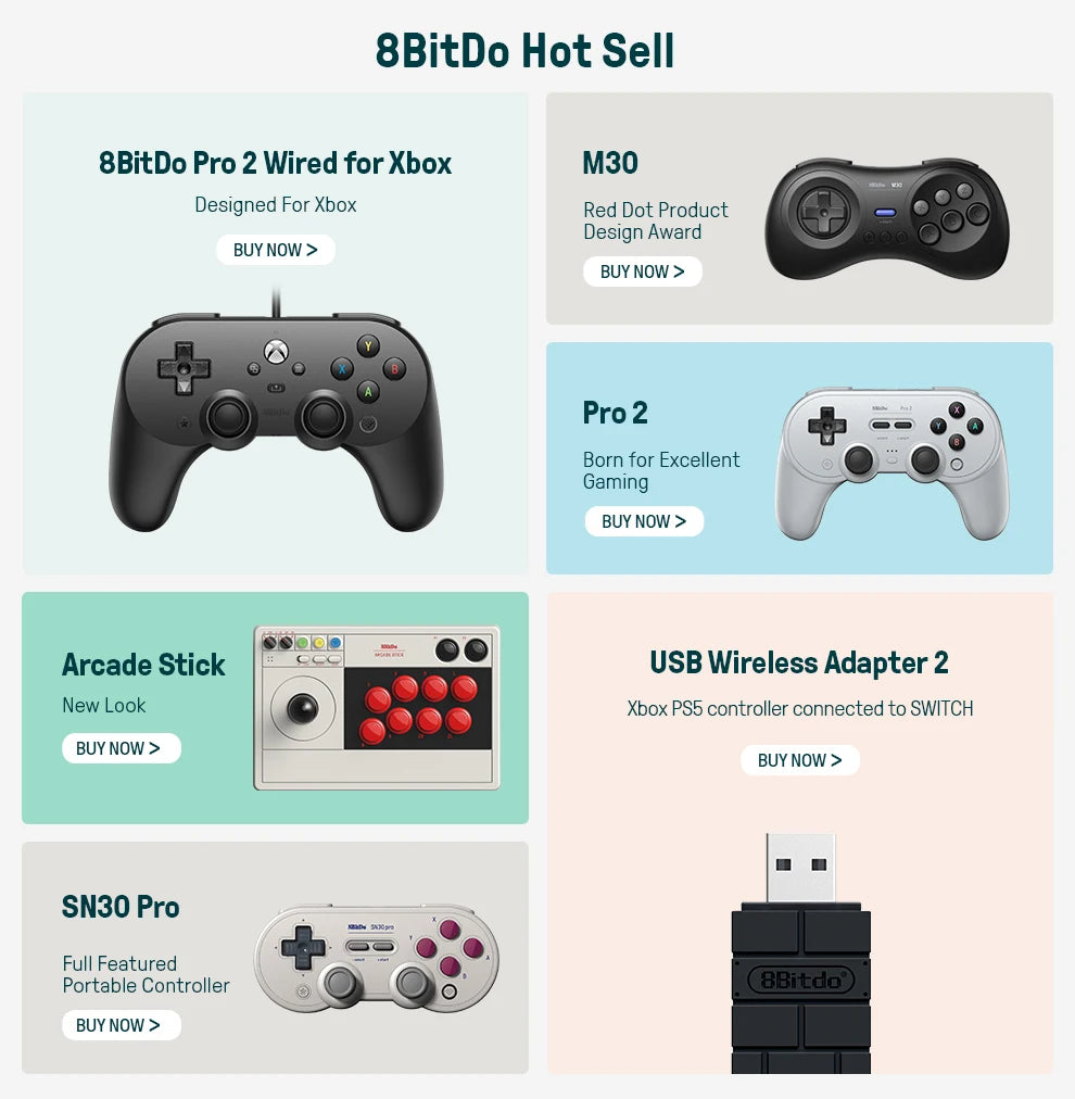Mini Bluetooth Gaming Controller for Nintendo Switch PC Android and iOS