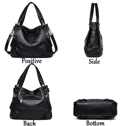 Handbags Luxury Designer Crossbody Bags Large Capacity Casual Shoulder Messenger Bags Pu Leather Tote Bag