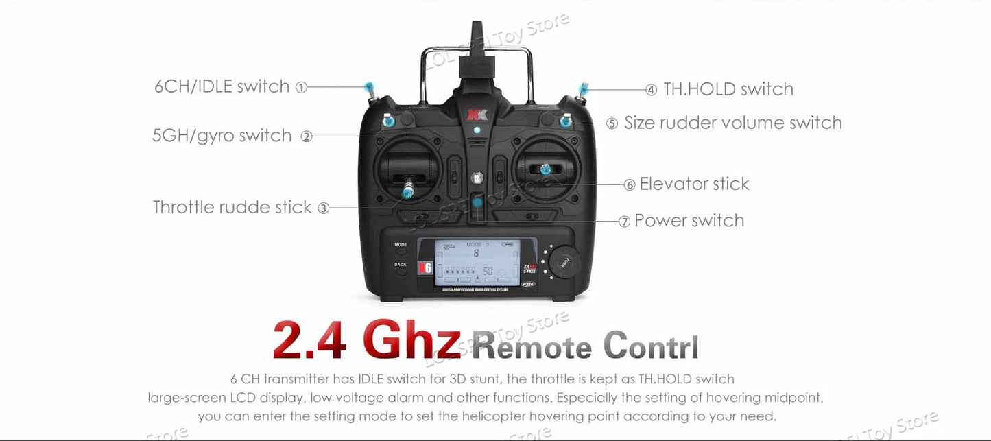 XK K110s RC Helicopter BNF 2.4G 6CH 3D 6G System Brushless Motor RC Quadcopter Remote Control Drone Toys For Gifts