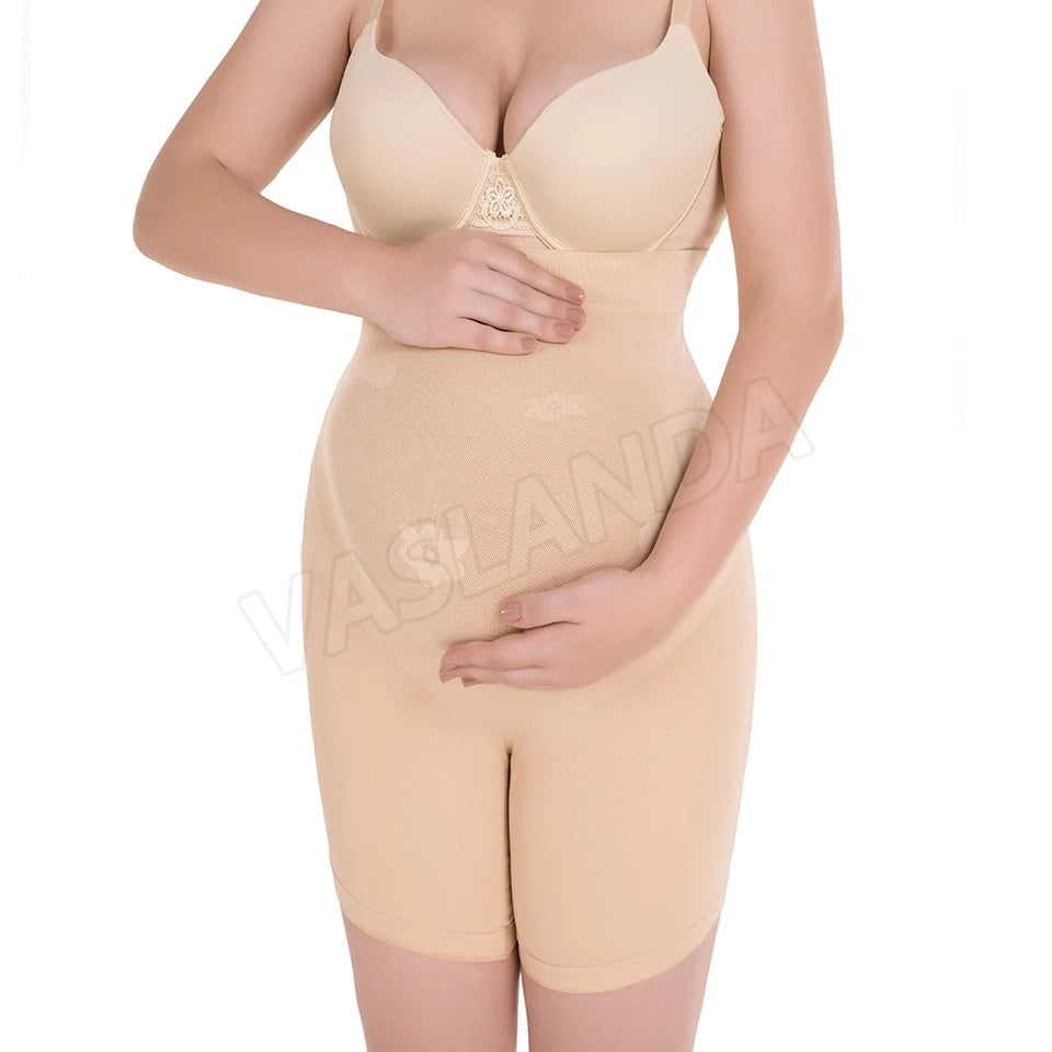 Maternity Shapewear for Under Dresses Pregnant Women Shorts Seamless Pregnancy Underwear Over Belly Support Panty Short Pants