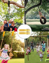 Lighten Up Tree Swing Straps Hammock Polyester Hanging Rope Adjustable Swing Hooks Strap Garden Accessories Outdoor Family Camp