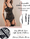 Steampunk Corset Gothic Plus Size Corsets Lace Up Boned Under bust Bustier Waist Trainer Cincher Body Shaper Corselet