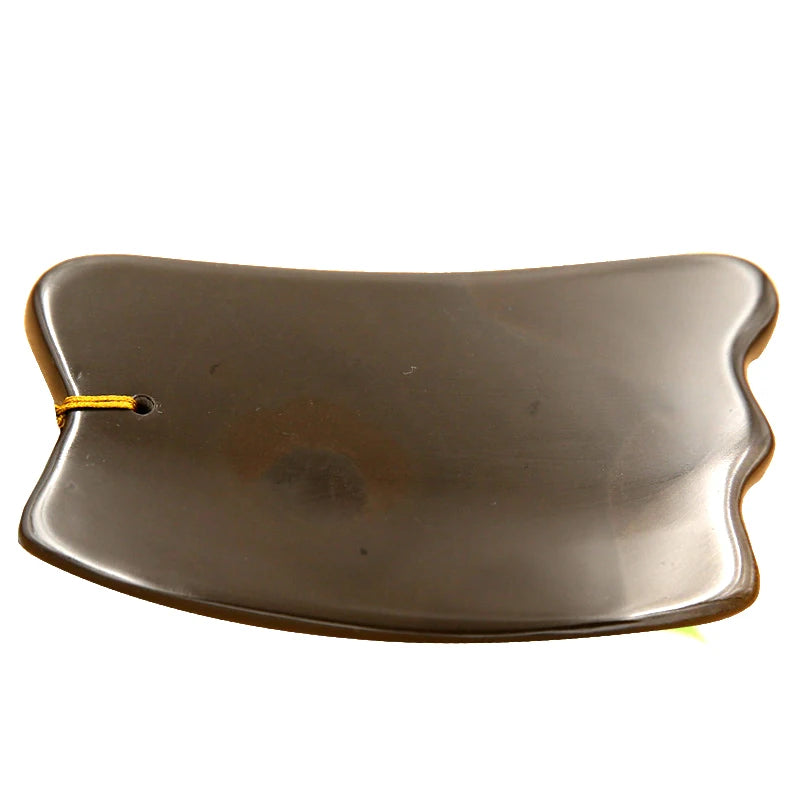 5A Grade Si Bin Bian Stone Massage Guasha Beauty Face Plate scratching Massager Tool body face slimming scraper V-line face