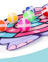 Children Sticky Ball Dart Target Board Cartoon Throw Ball Target Sticky Ball Board Interactive Educational Toy Christmas Gift