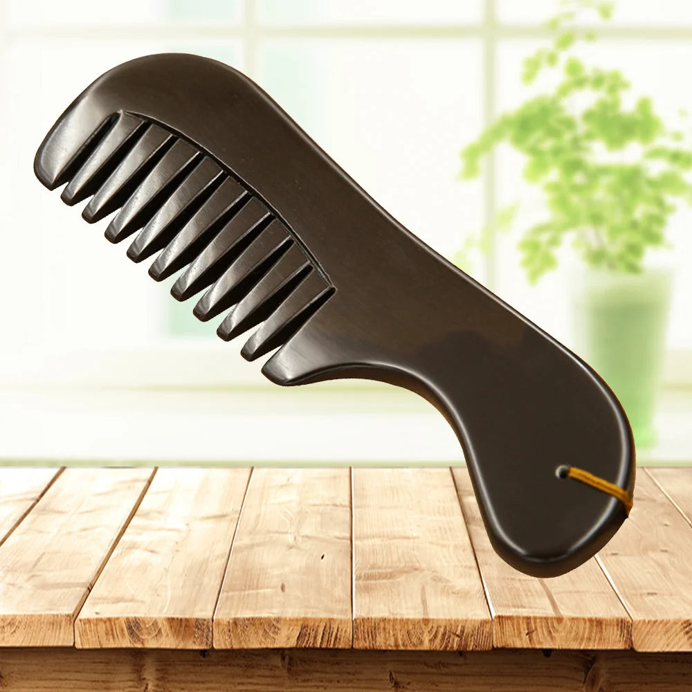 5A grade Original Si Bin brown color Bian stone massage guasha stone multifuntion beauty face comb home health care back massage