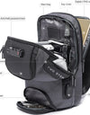 Multi functional Men's Oxford Crossbody Bag Anti-theft Shoulder Bags Short Trip Messenger USB Charging Chest Bag Pack