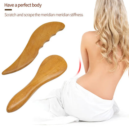 Vietnam Fragrant Wood Massager Presotherapy Tools Body Foot Reflexology Shiatsu Thai Massage Scraping Board