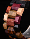 Calendar Zebra Wooden Watches Men Luxury Brand Quartz Wristwatch Man Show Date Colorful Strap