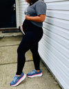 Maternity Leggings Over The Belly Pregnancy Pants High Waist Belly Support Tights for Mothers Pregnant Women Body Shaping Pants