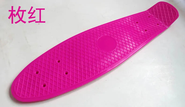 22'' Fish Skateboard Deck Mini Cruiser Board  Scooter Skate Boards Penny Board Single Rocker Skate Deck Ice Cream Deck