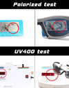 Square Frame Tactical Polarized Sunglasses for Men Army Sports Driving Goggles