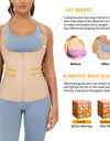 Waist Trainer Under bust Cincher Corset Vest Tummy Control Neoprene Body Shaper Back Support Girdle Shapewear