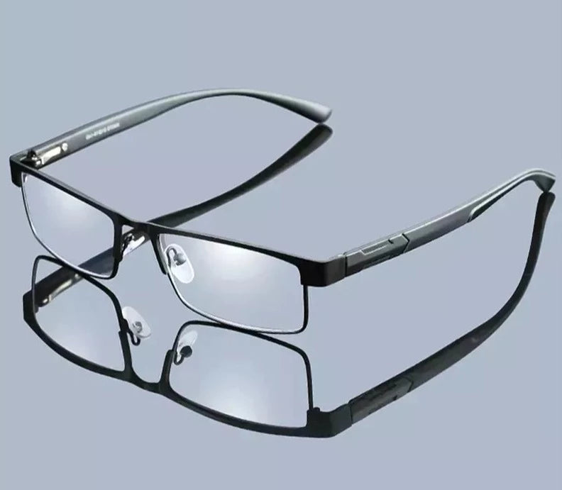 Titanium Alloy Men Business Reading Glasses for Reader Presbyopia optical Glasses Metal Glasses Frame +1.0 To +4.0