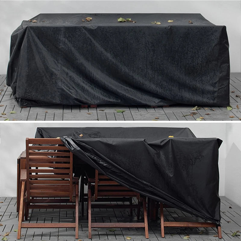 Patio Furniture Cover Waterproof 190T 210D Outdoor Garden Sofa Table Chair Dustproof UV Protection Cover