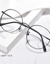 Ultra Light Retro β-Titanium Round Eyeglasses Frame Myopia Optical Prescription Glasses Frame Men And Women 6621X