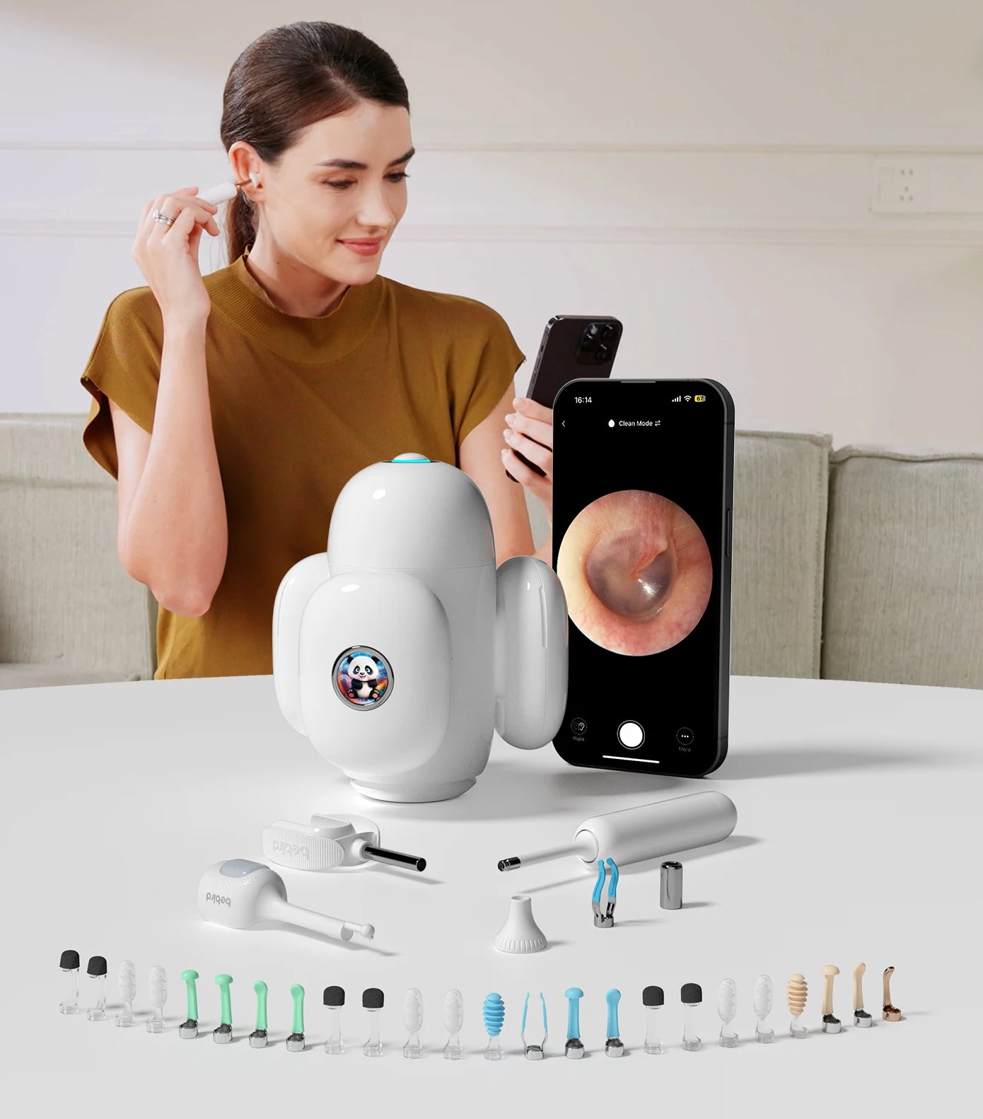 Home 30s Visual Ear Cleaner Delicate Kit for Ear Care