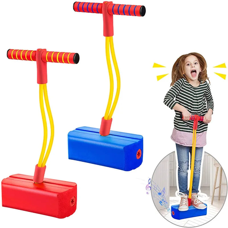 Gifts for 3+Old Boys Girls Foam Pogo Jumper for  Outdoor Toys for Autistic  Toys Fun Toys Presents for Girls Autism Toys