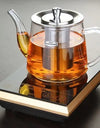 Induction cooker special pot boil tea dedicated cooker glass pot stainless steel liner kettle flower tea pot