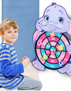 Children Sticky Ball Dart Target Board Cartoon Throw Ball Target Sticky Ball Board Interactive Educational Toy Christmas Gift