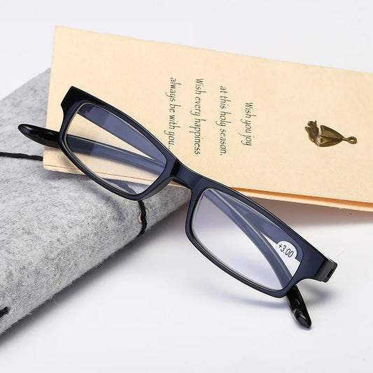 Neck Hanging Square Reading Glasses with Lightweight Frame