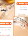 Transparent Glass Soup Pot Household Kitchen Vegetable Salad Bowl Thicken Flame Explosion-Proof Cook Saucepan Cookware
