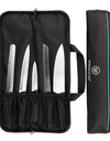 5 Pocket Oxford Knife Bag Portable Travel Kitchen Carving Paring Chef Knives Carry Case Package Storage Roll Bag Pouch Organizer