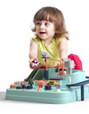 Car Rescue Adventure Rail Track Toy for Kids Racing Brain Educative Interactive Table Game Educational Toys Train Boy Girl Gifts