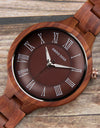 Fashion Wood Watch Magnetic Female Clock Quartz Wrist watches Ladies Roman Dial